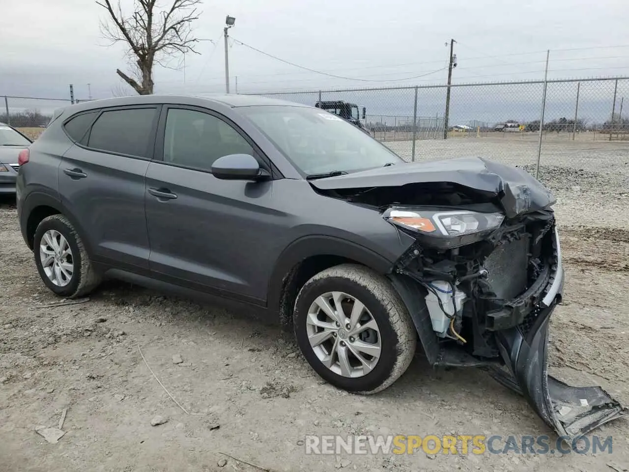 4 fotografías del automóvil dañado KM8J23A43KU979280 HYUNDAI TUCSON 2019