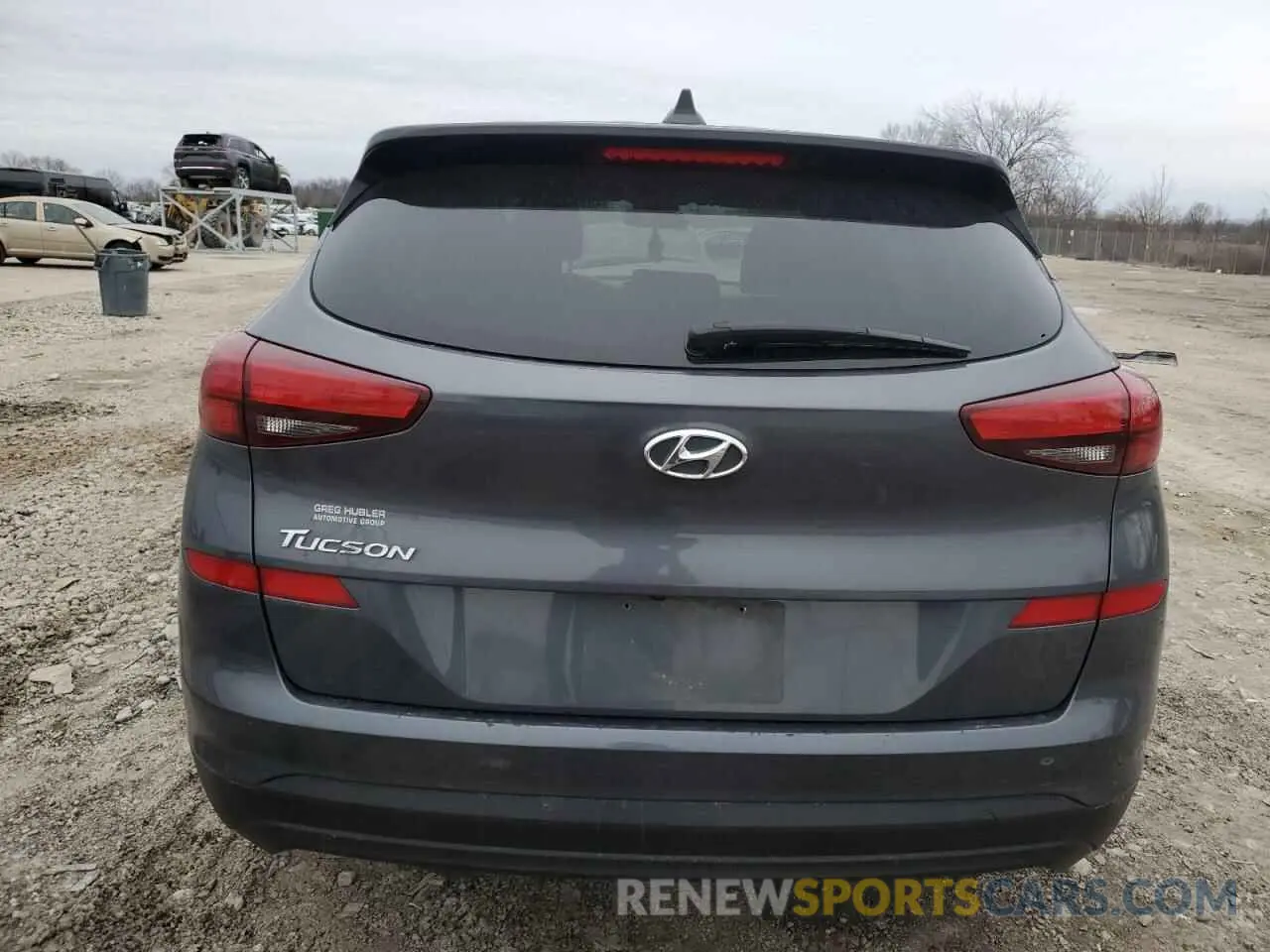6 fotografías del automóvil dañado KM8J23A43KU979280 HYUNDAI TUCSON 2019