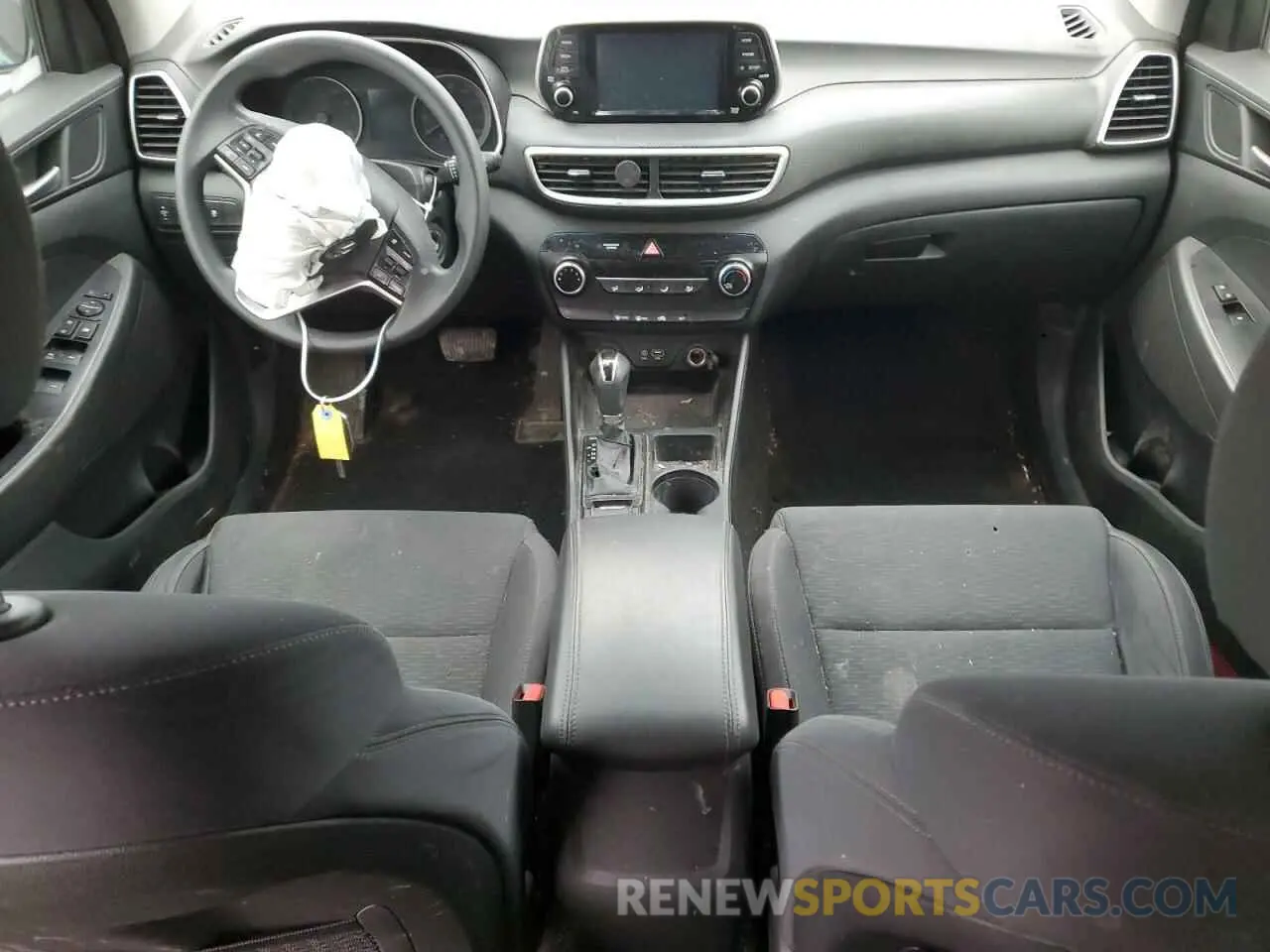 8 fotografías del automóvil dañado KM8J23A43KU979280 HYUNDAI TUCSON 2019