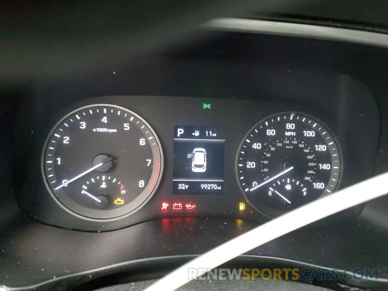 9 fotografías del automóvil dañado KM8J23A43KU979280 HYUNDAI TUCSON 2019