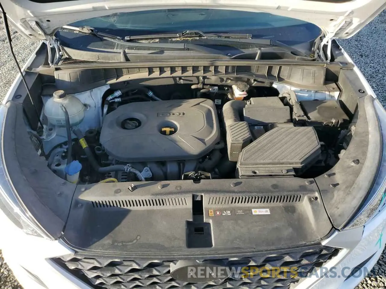 12 fotografías del automóvil dañado KM8J23A44KU056998 HYUNDAI TUCSON 2019