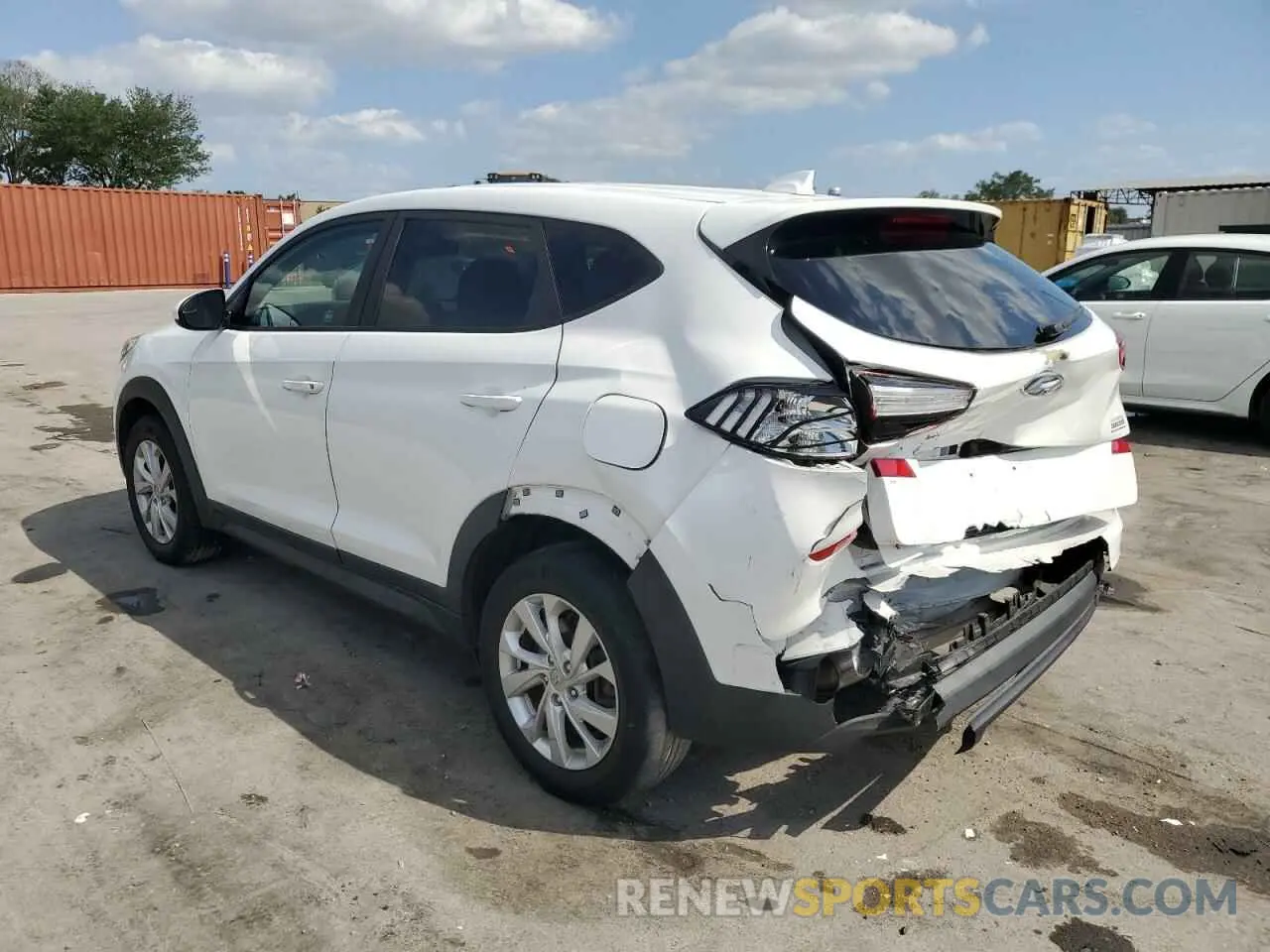 2 fotografías del automóvil dañado KM8J23A44KU872061 HYUNDAI TUCSON 2019