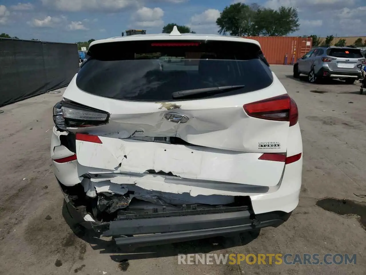 6 fotografías del automóvil dañado KM8J23A44KU872061 HYUNDAI TUCSON 2019
