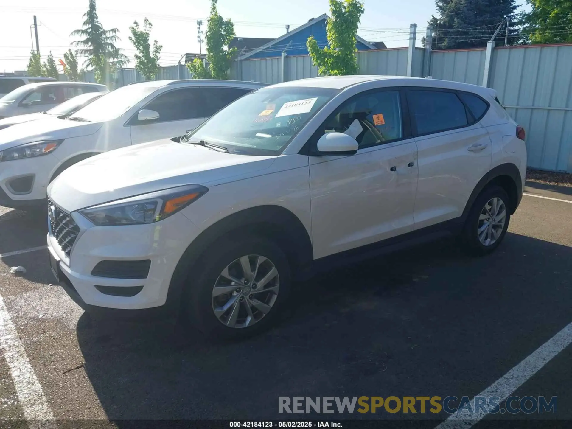 2 fotografías del automóvil dañado KM8J23A44KU944635 HYUNDAI TUCSON 2019