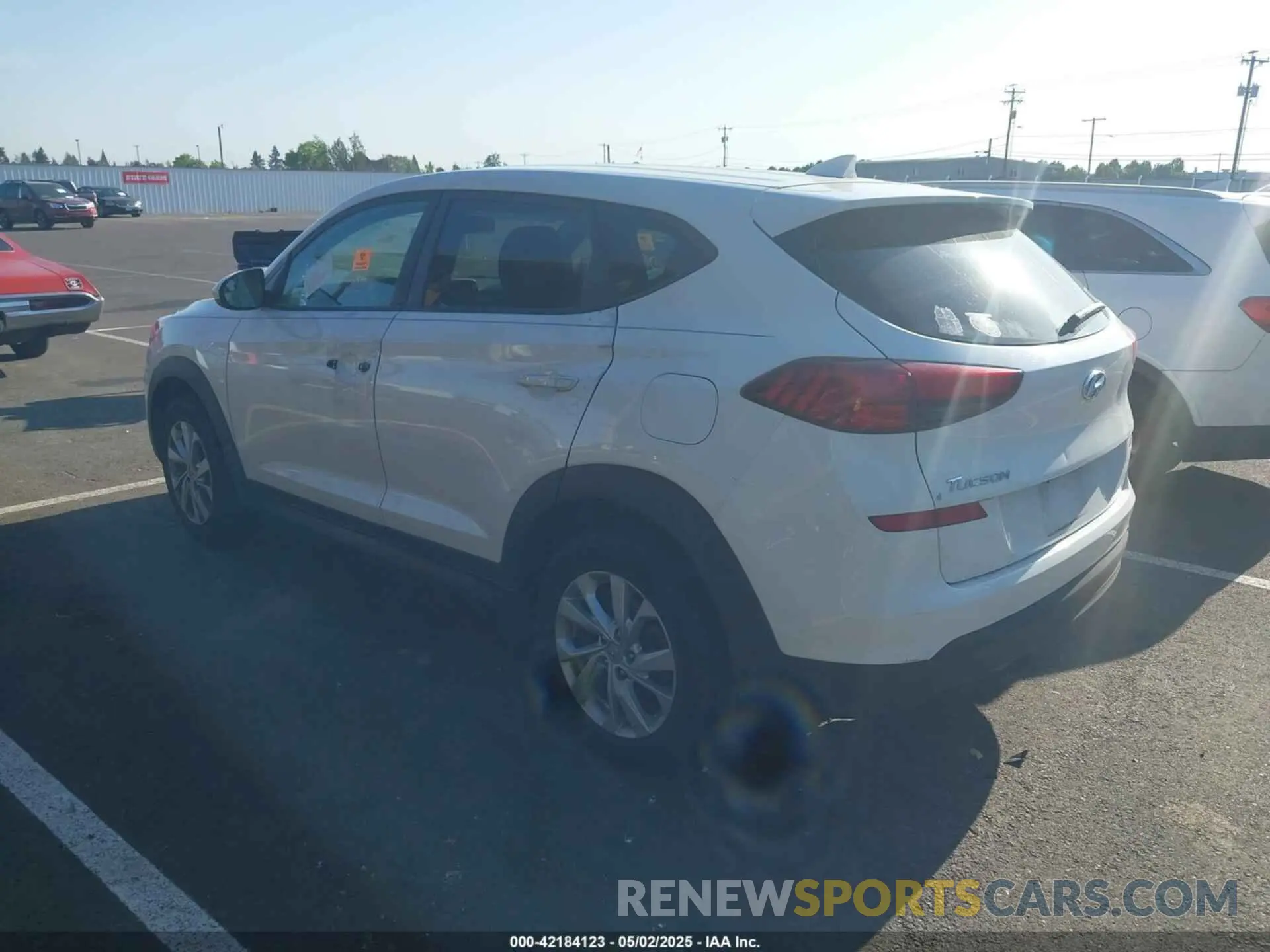 3 fotografías del automóvil dañado KM8J23A44KU944635 HYUNDAI TUCSON 2019