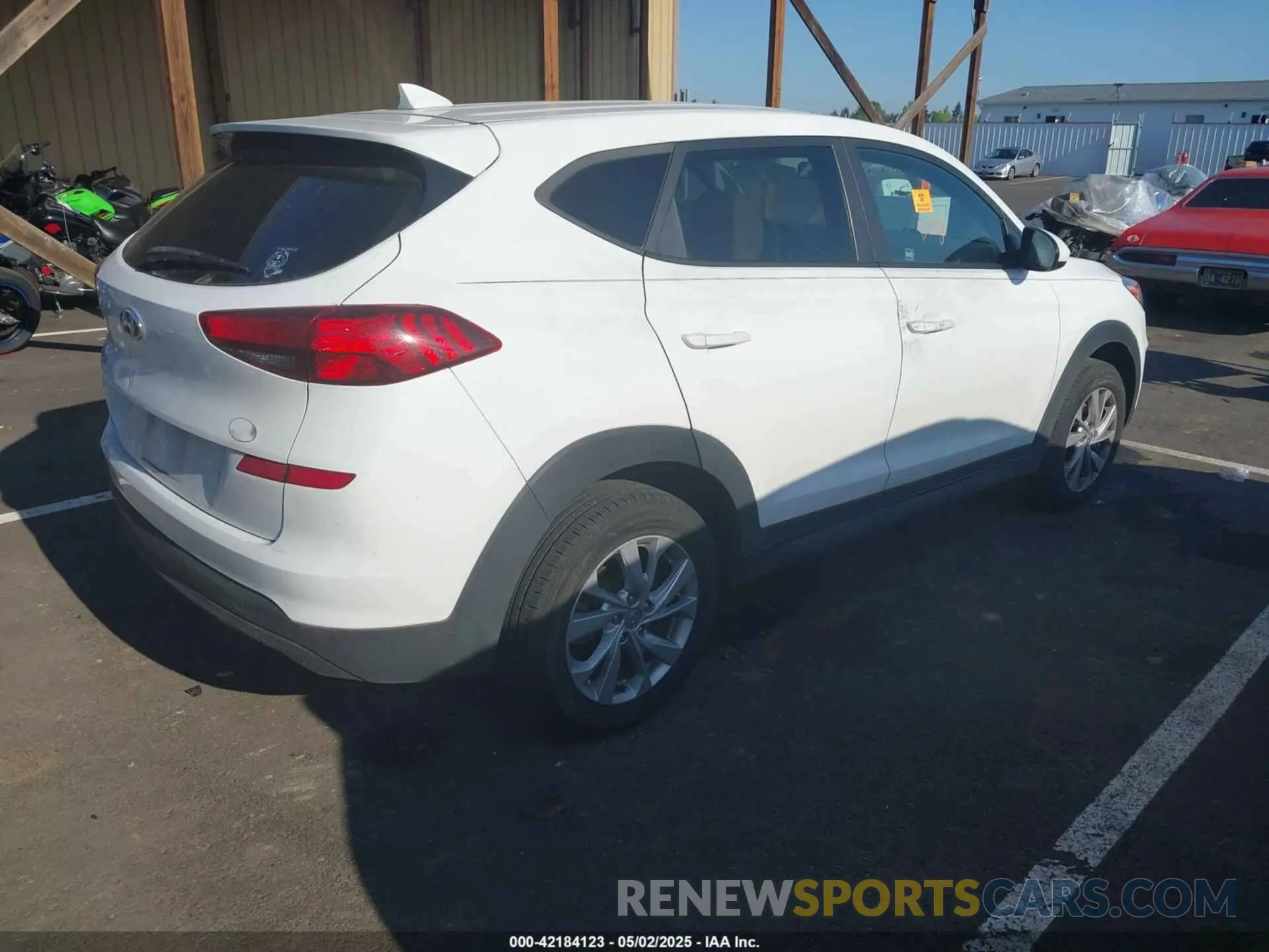4 fotografías del automóvil dañado KM8J23A44KU944635 HYUNDAI TUCSON 2019