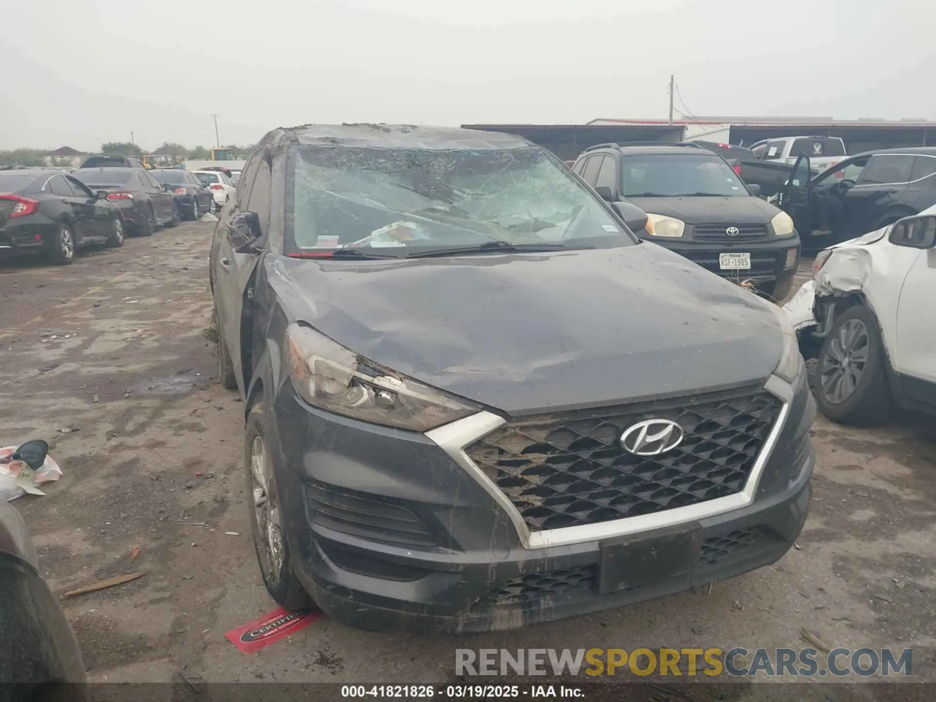 1 fotografías del automóvil dañado KM8J23A44KU967882 HYUNDAI TUCSON 2019