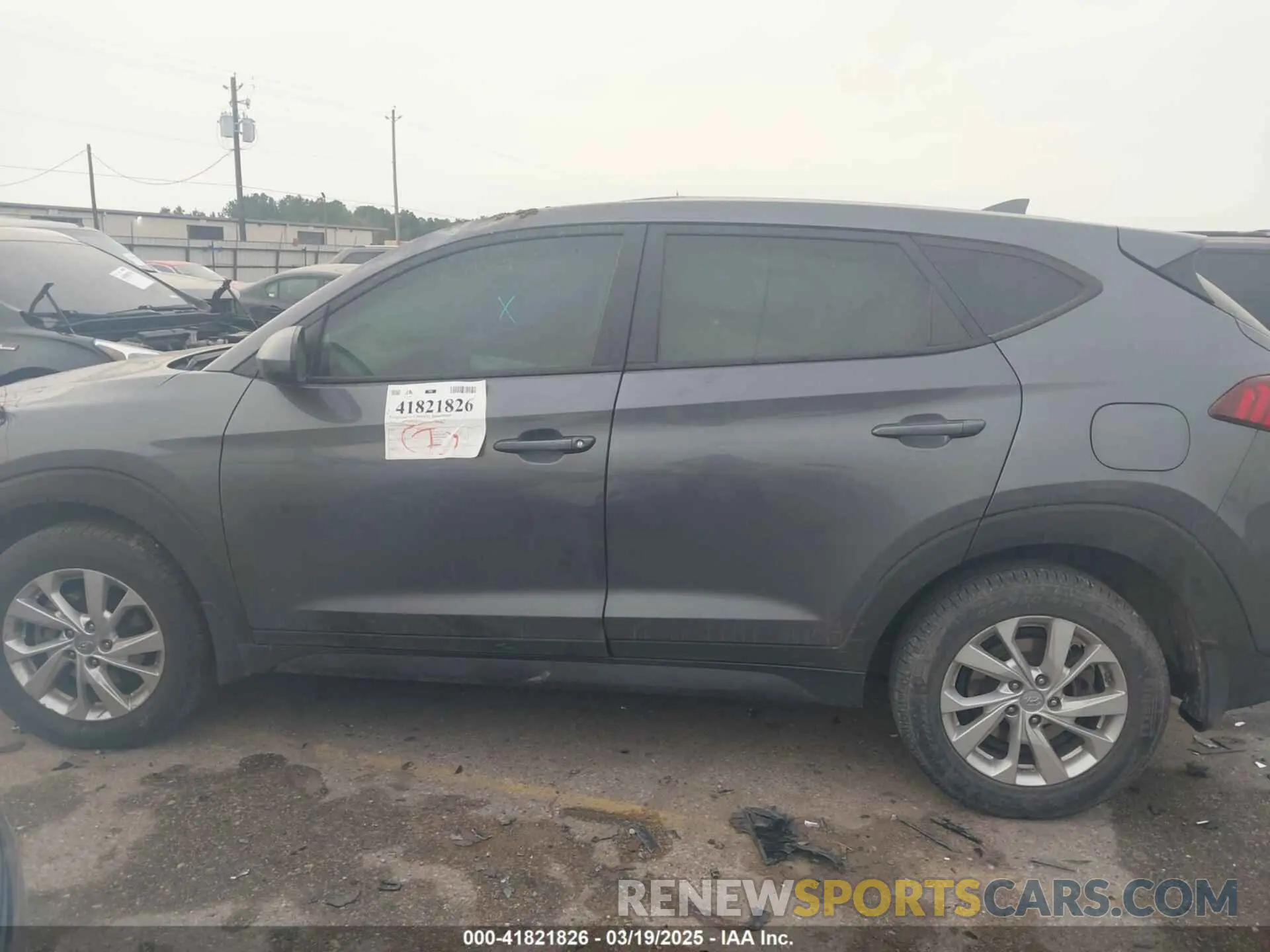 14 fotografías del automóvil dañado KM8J23A44KU967882 HYUNDAI TUCSON 2019