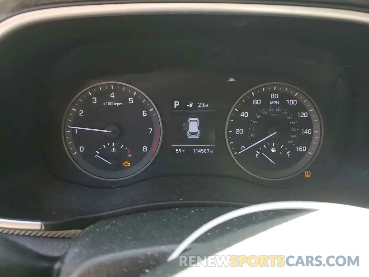 9 fotografías del automóvil dañado KM8J23A44KU971088 HYUNDAI TUCSON 2019