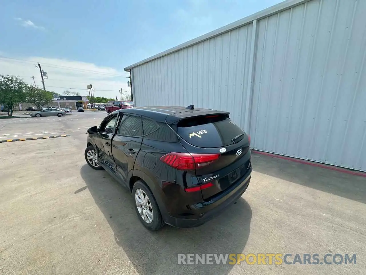 3 fotografías del automóvil dañado KM8J23A45KU007793 HYUNDAI TUCSON 2019