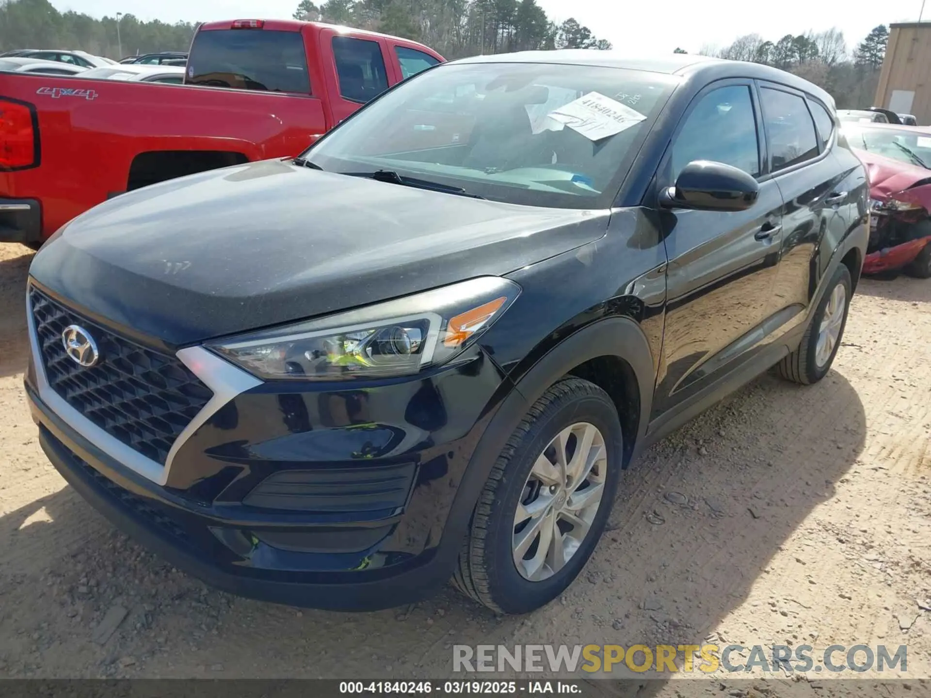 2 fotografías del automóvil dañado KM8J23A45KU921641 HYUNDAI TUCSON 2019