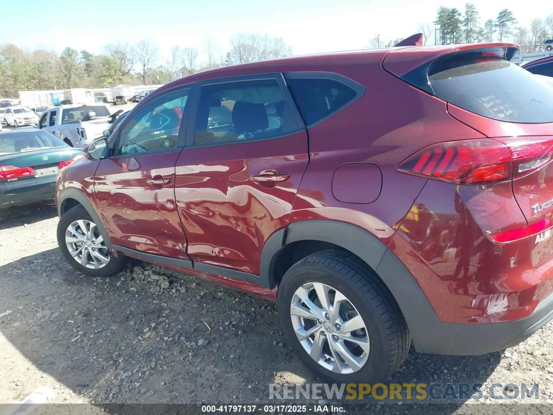 6 fotografías del automóvil dañado KM8J23A45KU931585 HYUNDAI TUCSON 2019