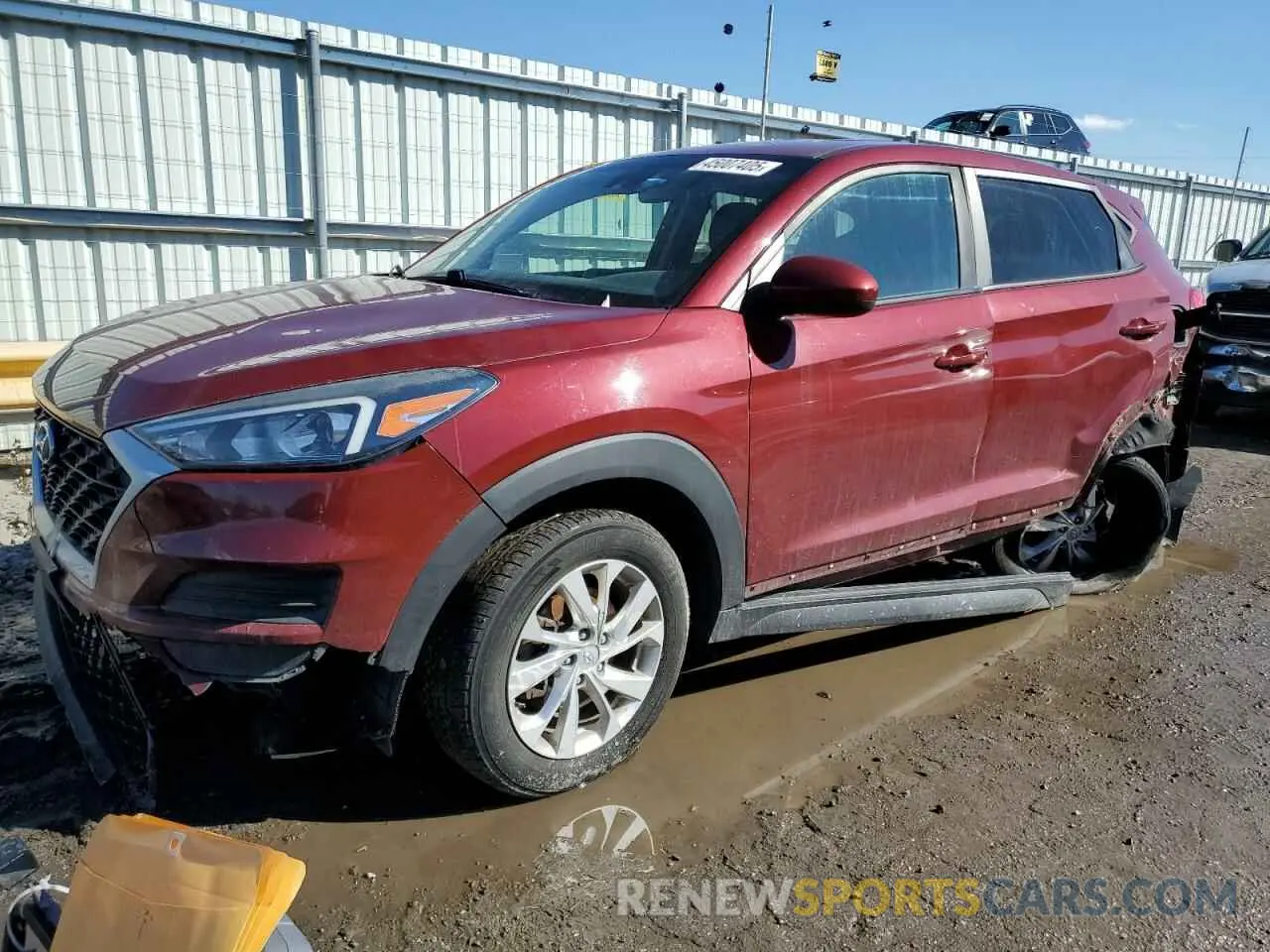 1 fotografías del automóvil dañado KM8J23A45KU940836 HYUNDAI TUCSON 2019