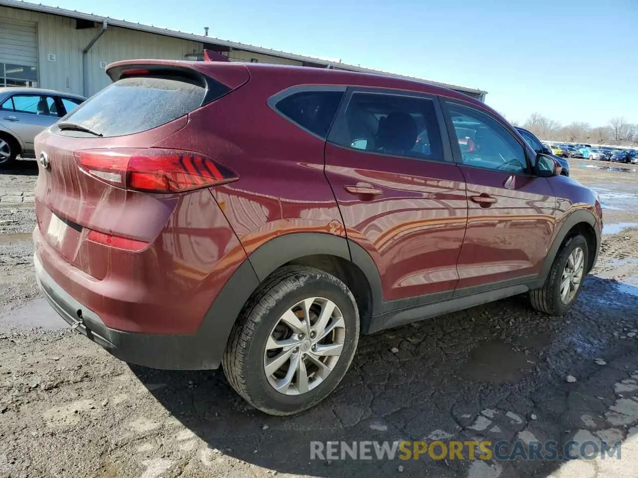 3 fotografías del automóvil dañado KM8J23A45KU940836 HYUNDAI TUCSON 2019