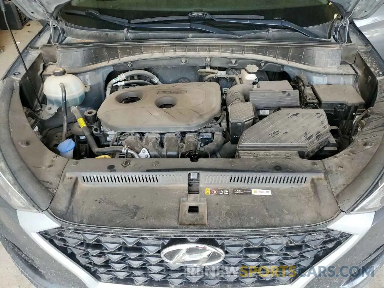 12 fotografías del automóvil dañado KM8J23A46KU018401 HYUNDAI TUCSON 2019