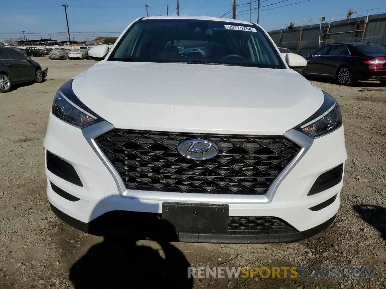 5 fotografías del automóvil dañado KM8J23A46KU019144 HYUNDAI TUCSON 2019