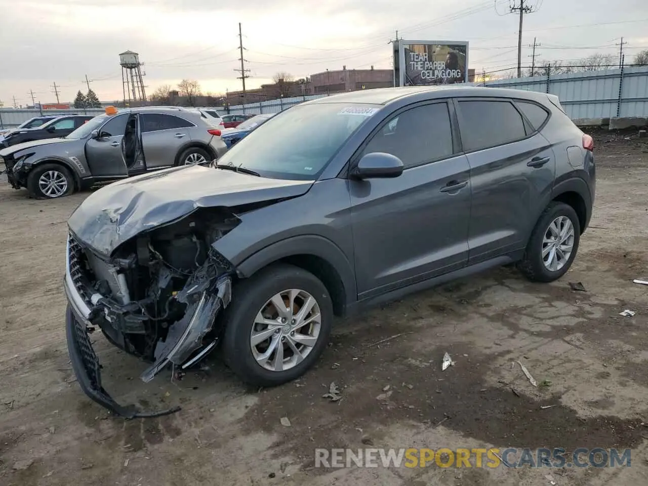 1 fotografías del automóvil dañado KM8J23A46KU023193 HYUNDAI TUCSON 2019