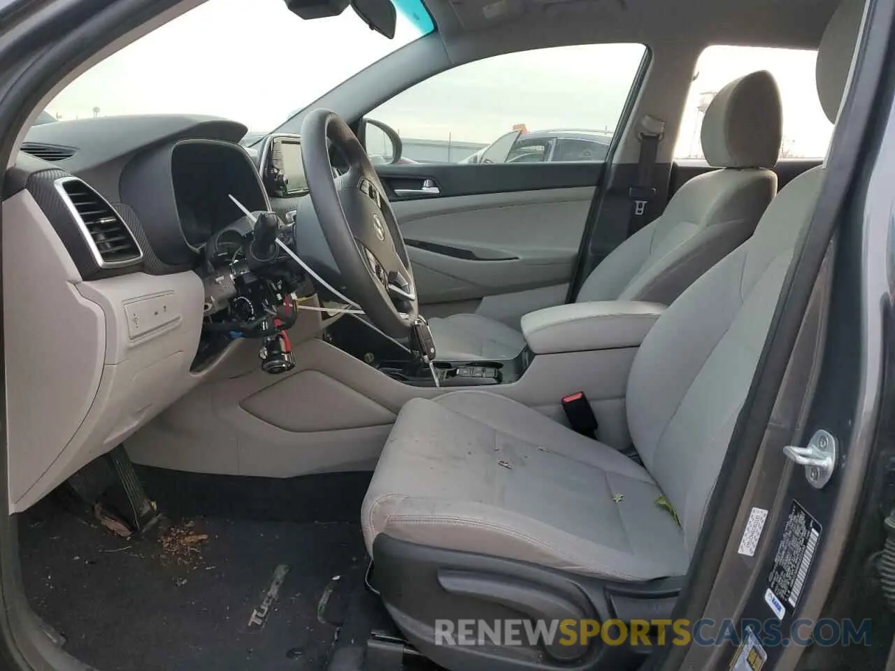 7 fotografías del automóvil dañado KM8J23A46KU023193 HYUNDAI TUCSON 2019