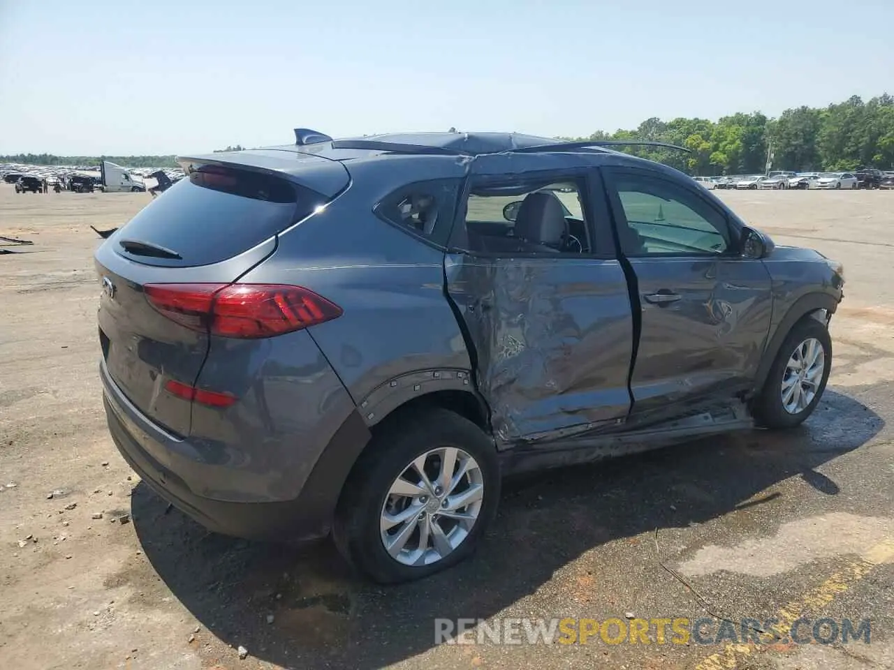 3 fotografías del automóvil dañado KM8J23A46KU026837 HYUNDAI TUCSON 2019