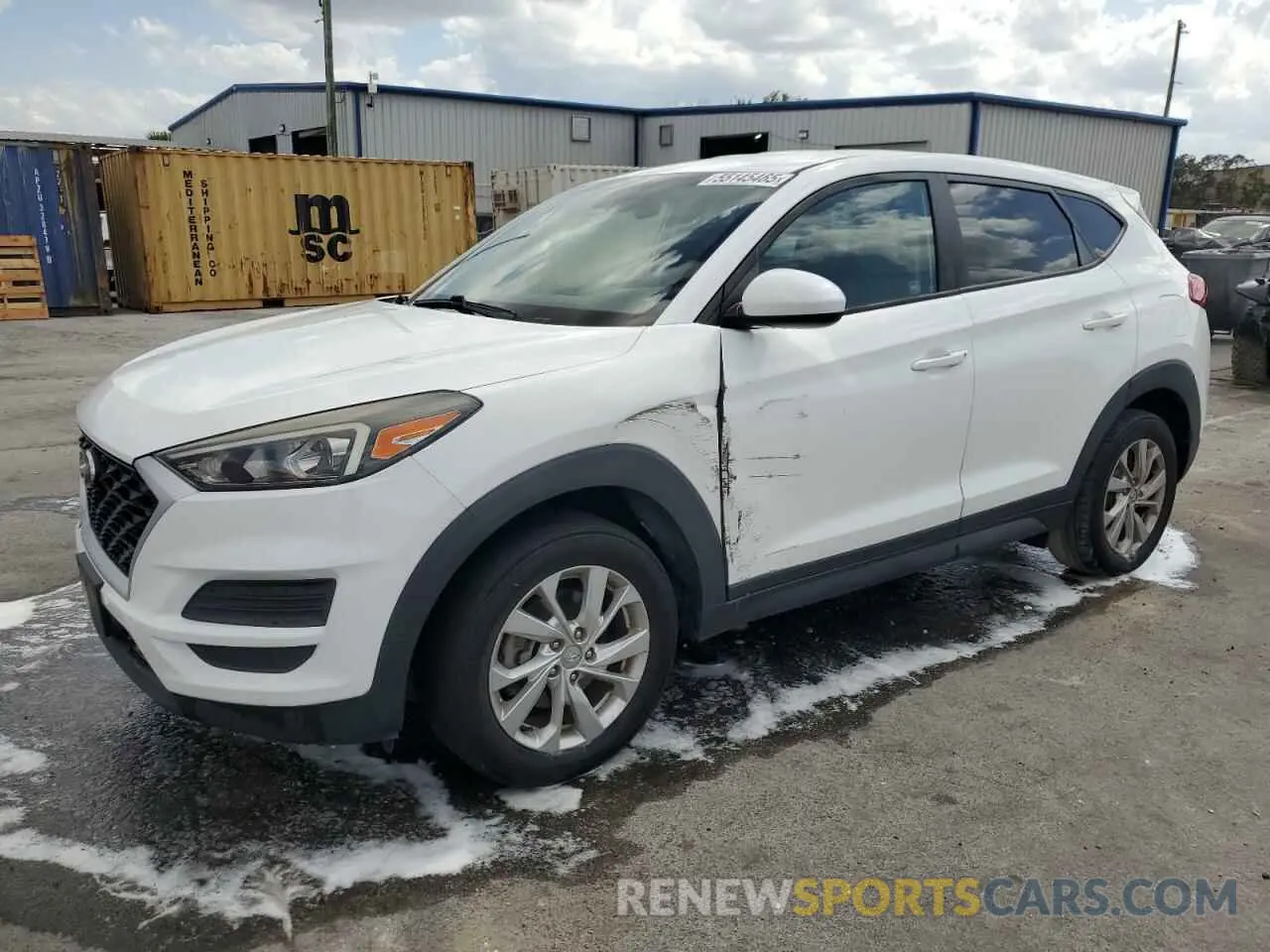 1 fotografías del automóvil dañado KM8J23A46KU892280 HYUNDAI TUCSON 2019