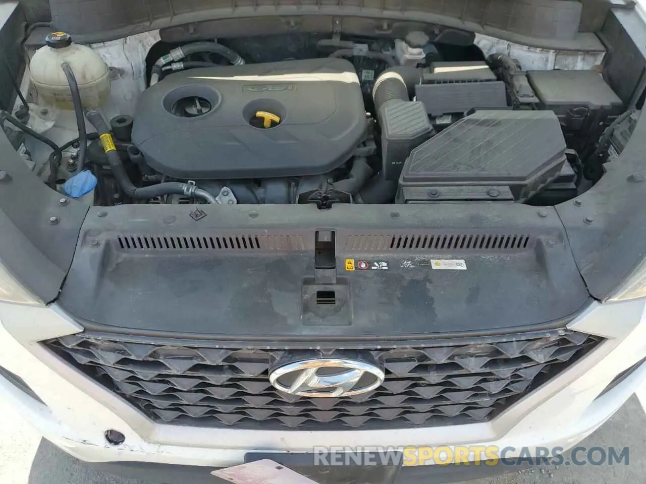12 fotografías del automóvil dañado KM8J23A46KU892280 HYUNDAI TUCSON 2019