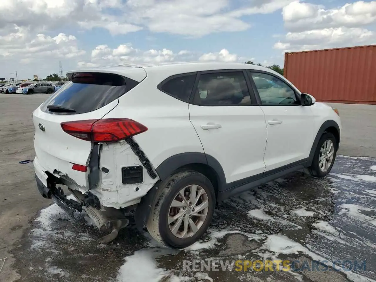 3 fotografías del automóvil dañado KM8J23A46KU892280 HYUNDAI TUCSON 2019