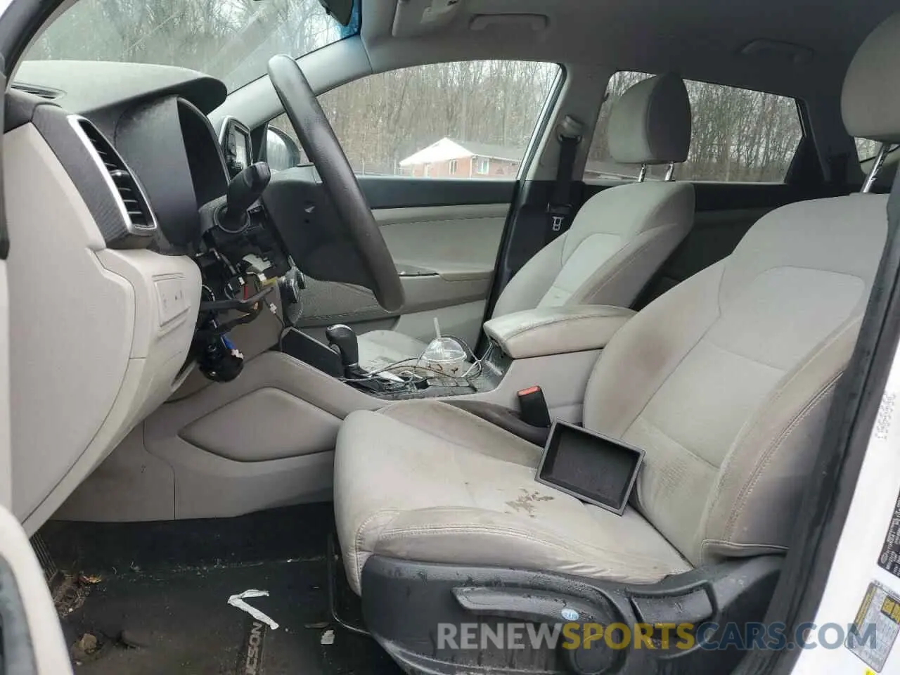 7 fotografías del automóvil dañado KM8J23A47KU052833 HYUNDAI TUCSON 2019