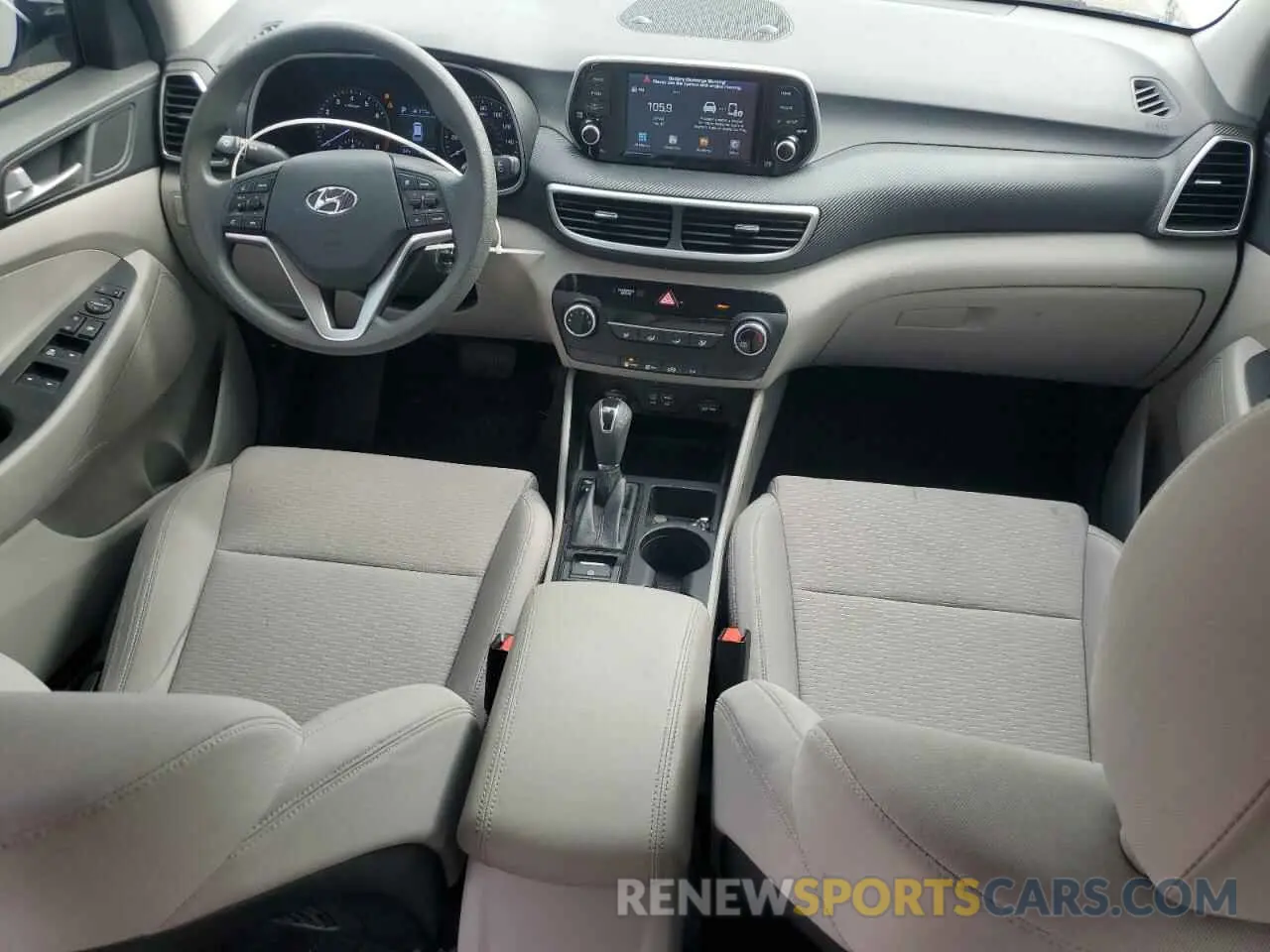 8 fotografías del automóvil dañado KM8J23A47KU898847 HYUNDAI TUCSON 2019