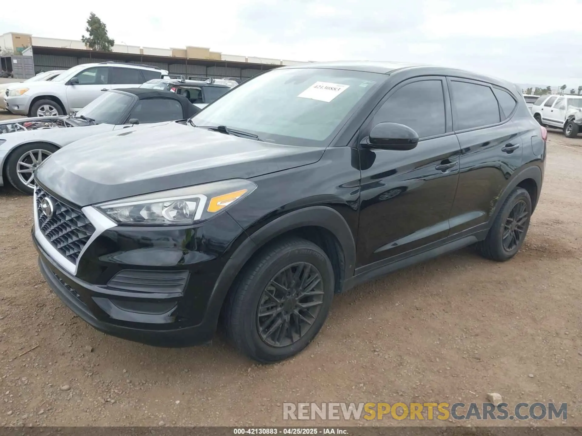 2 fotografías del automóvil dañado KM8J23A47KU938134 HYUNDAI TUCSON 2019