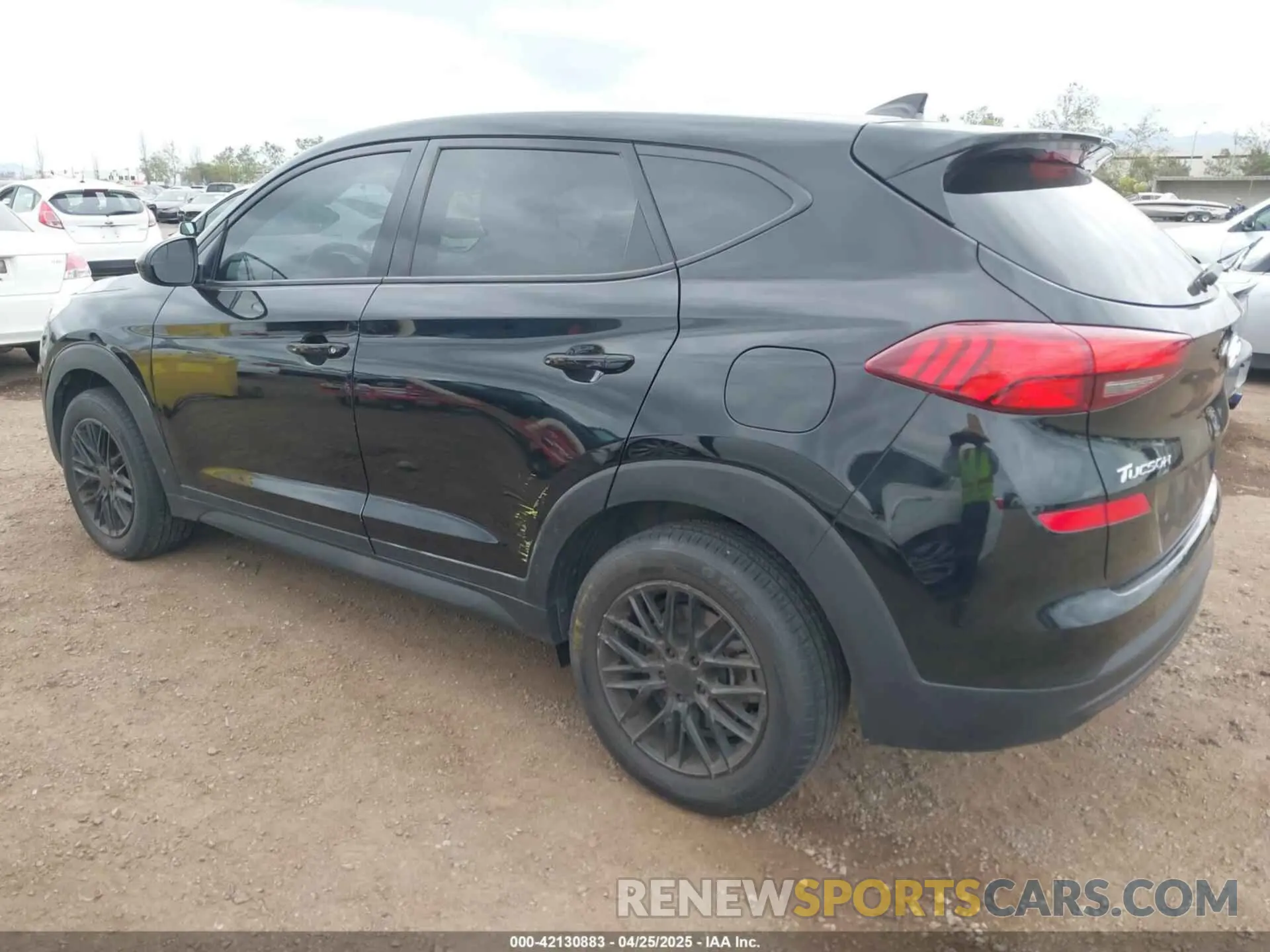 3 fotografías del automóvil dañado KM8J23A47KU938134 HYUNDAI TUCSON 2019
