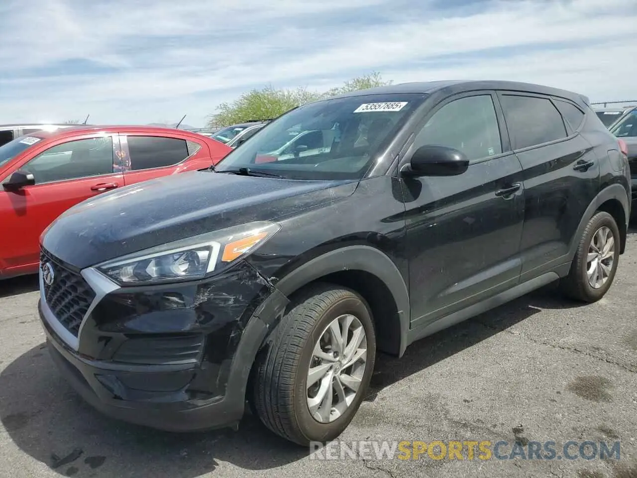 1 fotografías del automóvil dañado KM8J23A47KU974924 HYUNDAI TUCSON 2019
