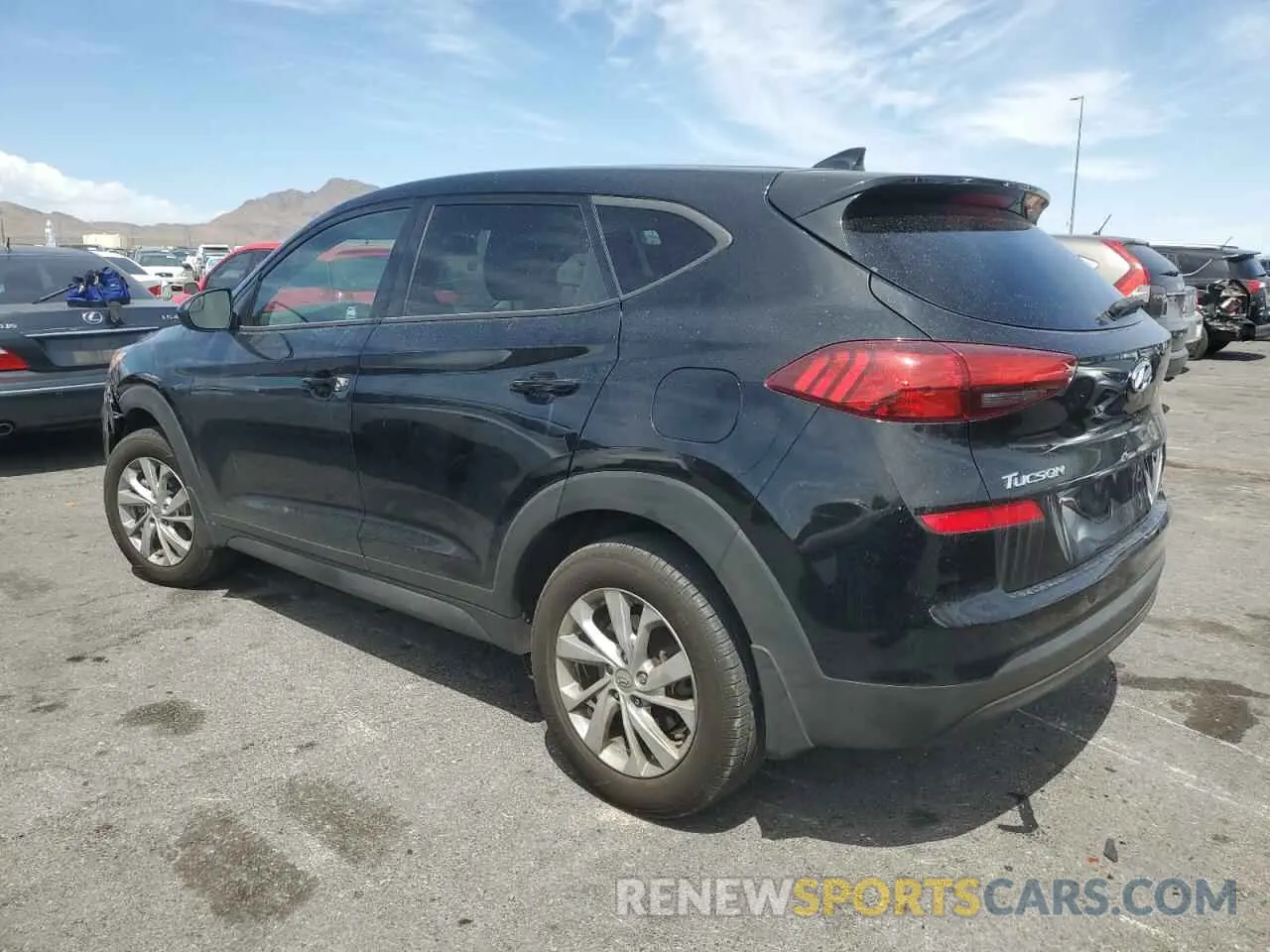 2 fotografías del automóvil dañado KM8J23A47KU974924 HYUNDAI TUCSON 2019