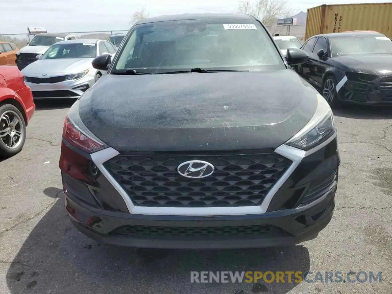 5 fotografías del automóvil dañado KM8J23A47KU974924 HYUNDAI TUCSON 2019