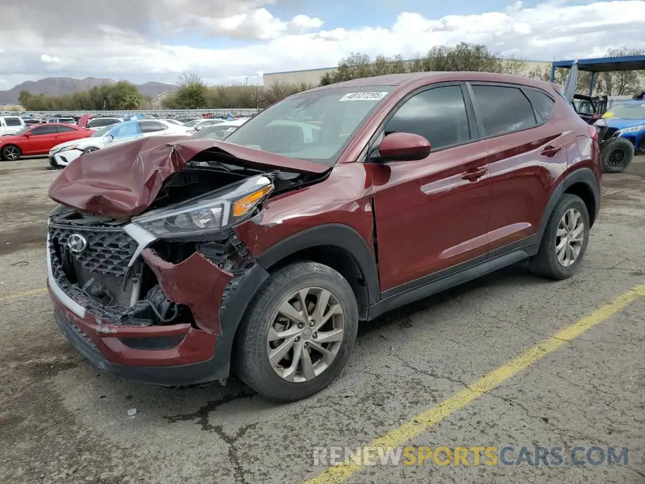 1 fotografías del automóvil dañado KM8J23A48KU006234 HYUNDAI TUCSON 2019