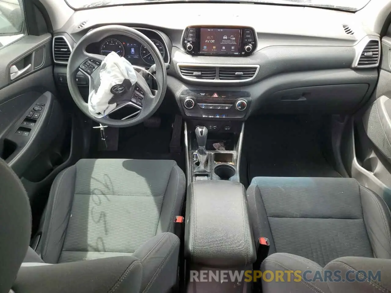 8 fotografías del automóvil dañado KM8J23A48KU006234 HYUNDAI TUCSON 2019