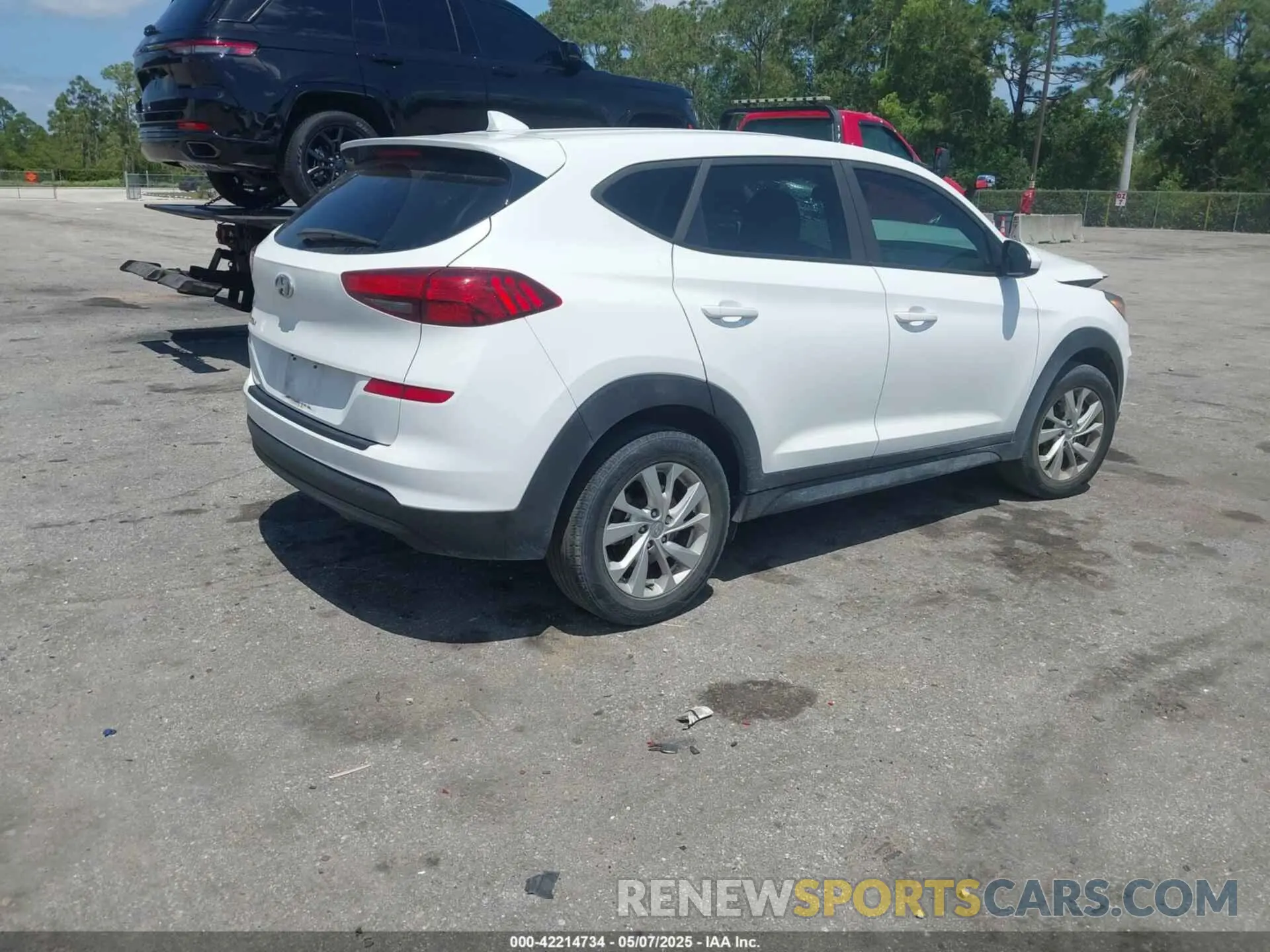 4 fotografías del automóvil dañado KM8J23A48KU055515 HYUNDAI TUCSON 2019
