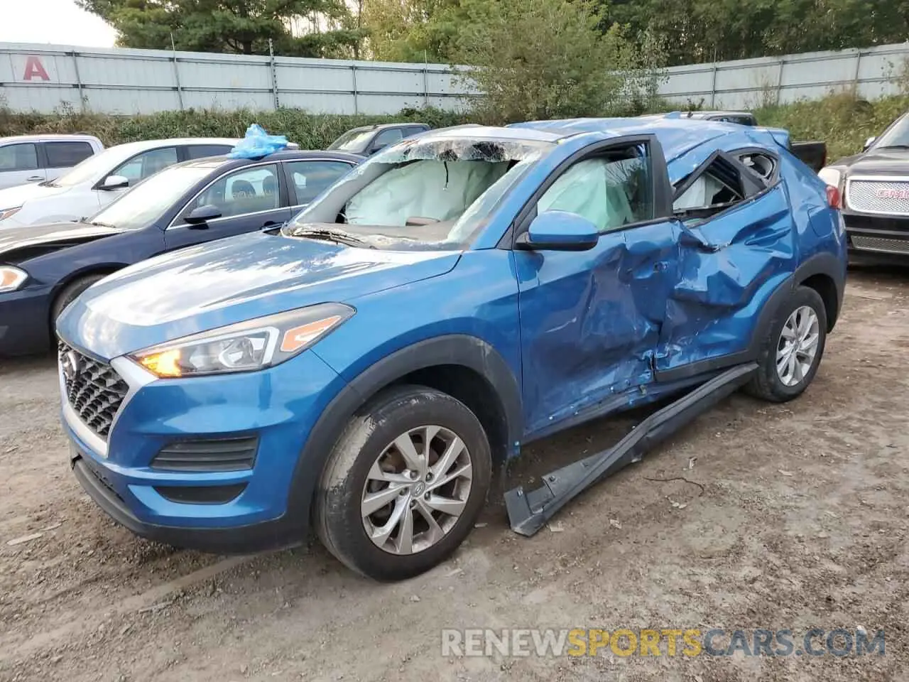 1 fotografías del automóvil dañado KM8J23A48KU845459 HYUNDAI TUCSON 2019