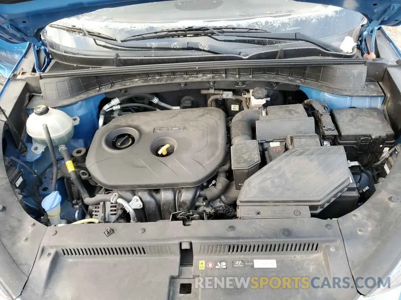 12 fotografías del automóvil dañado KM8J23A48KU845459 HYUNDAI TUCSON 2019