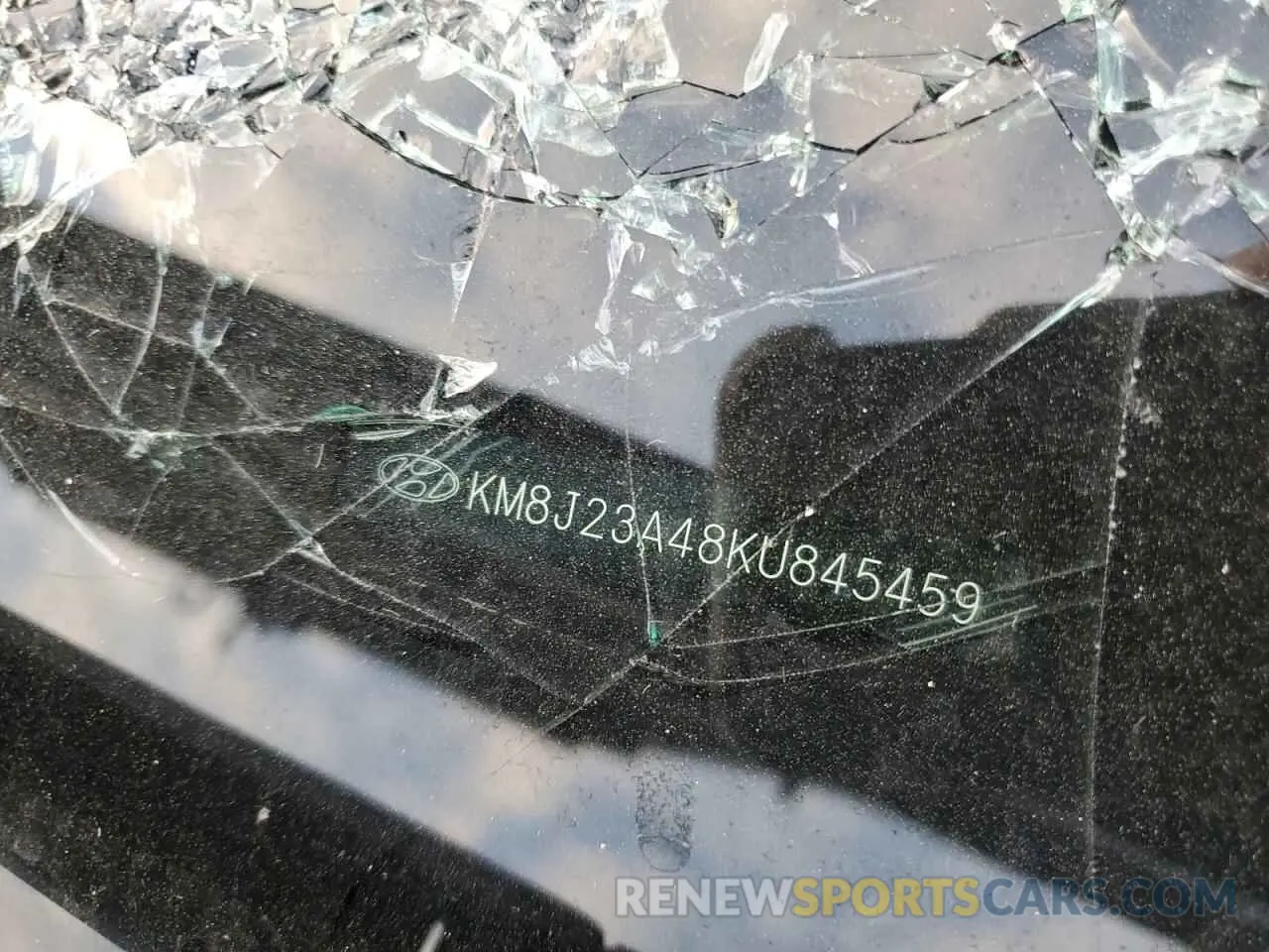 13 fotografías del automóvil dañado KM8J23A48KU845459 HYUNDAI TUCSON 2019