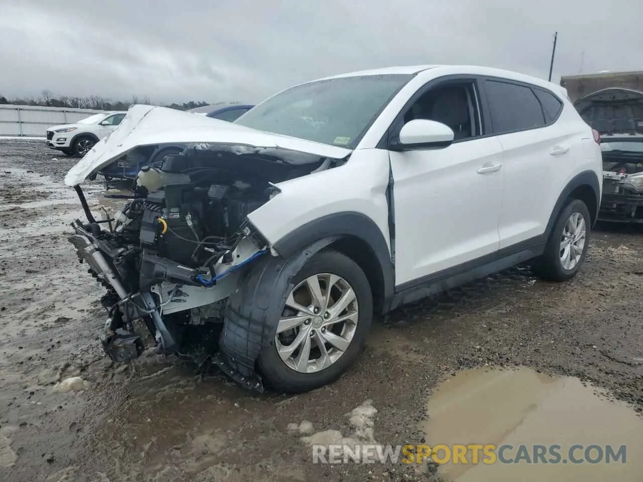 1 fotografías del automóvil dañado KM8J23A48KU888649 HYUNDAI TUCSON 2019