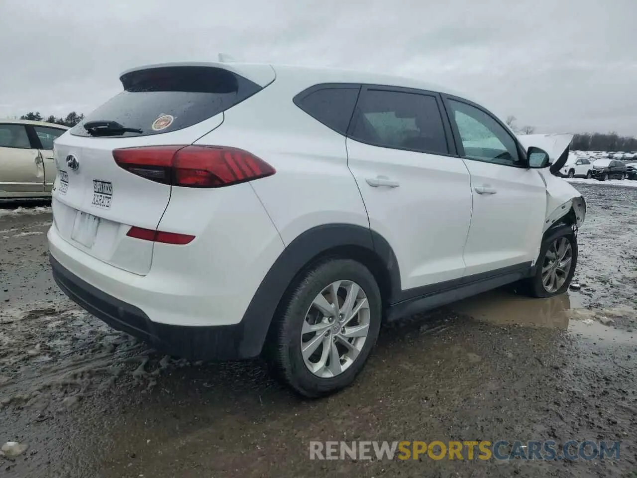 3 fotografías del automóvil dañado KM8J23A48KU888649 HYUNDAI TUCSON 2019