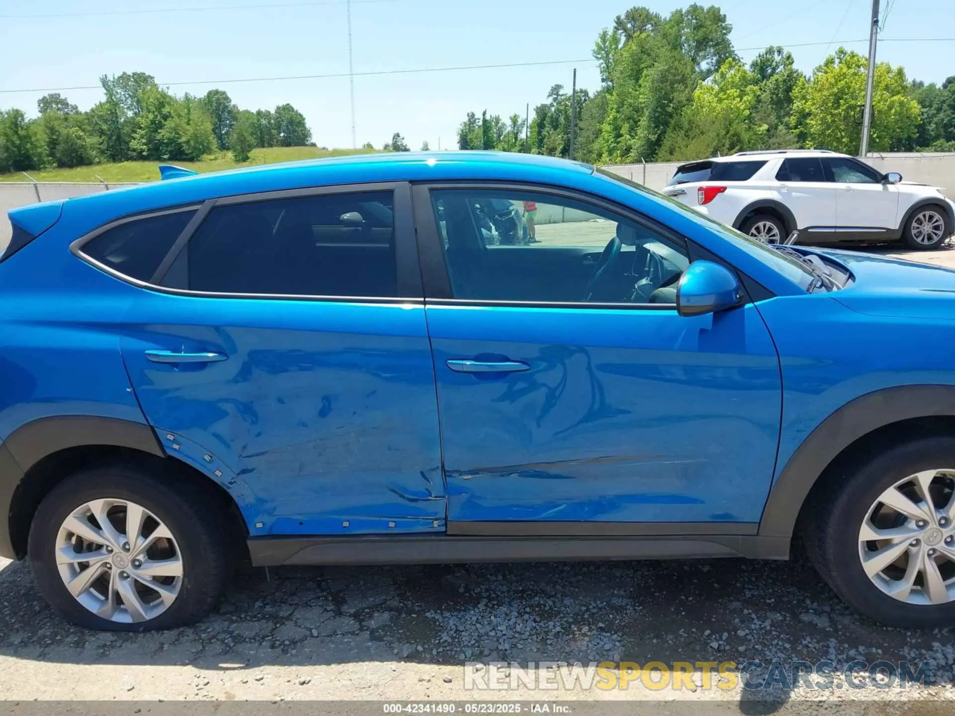 14 fotografías del automóvil dañado KM8J23A48KU894712 HYUNDAI TUCSON 2019