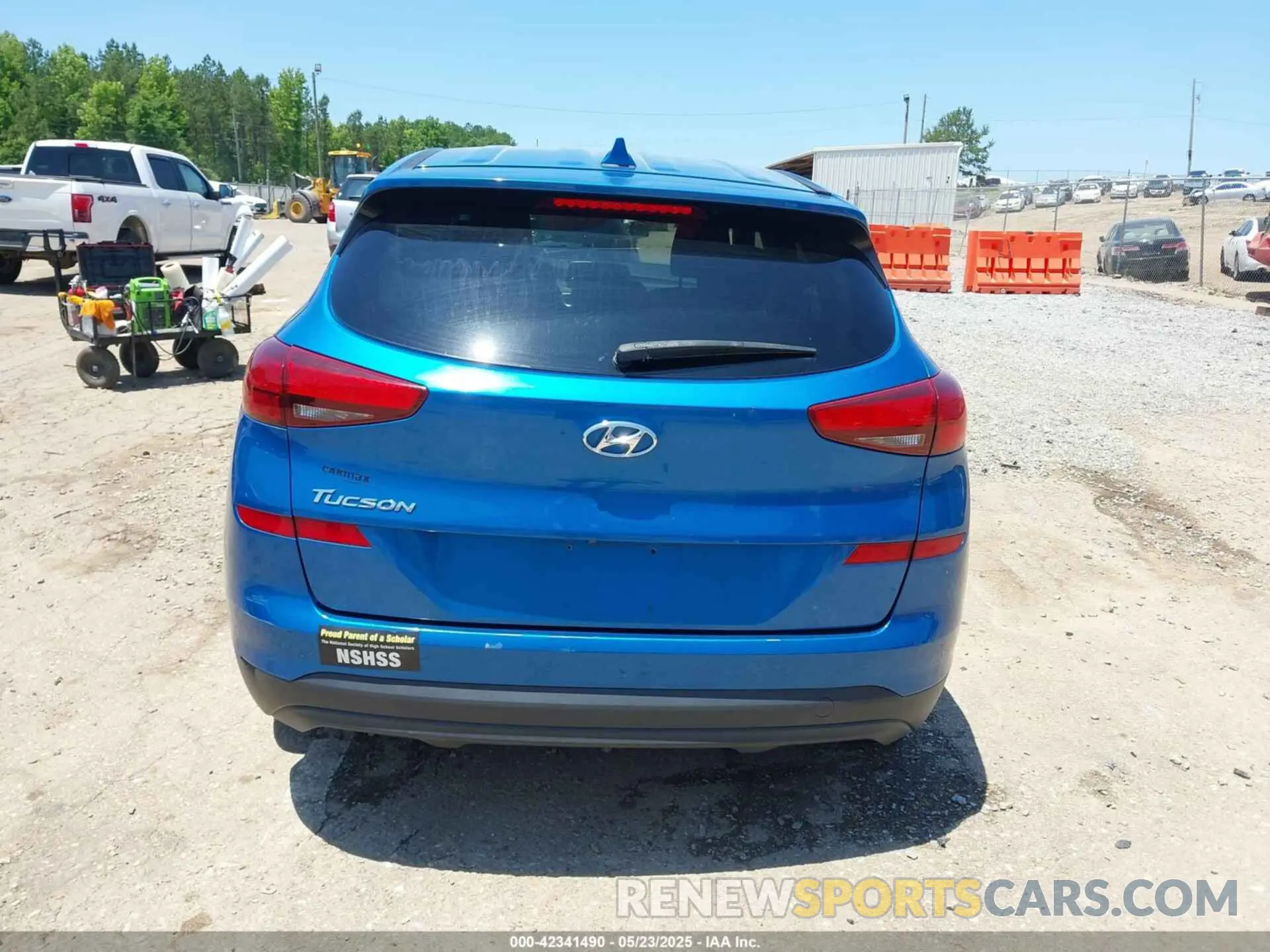 17 fotografías del automóvil dañado KM8J23A48KU894712 HYUNDAI TUCSON 2019