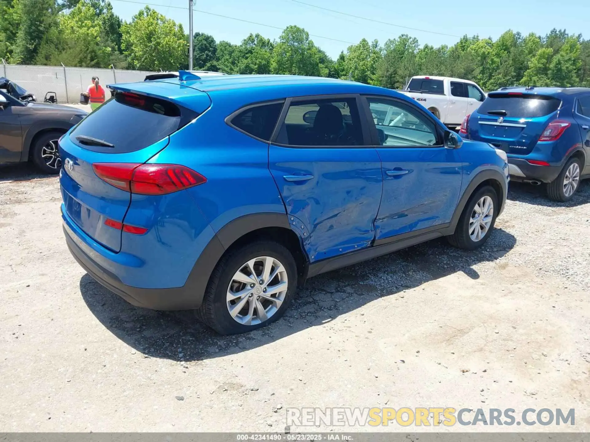 4 fotografías del automóvil dañado KM8J23A48KU894712 HYUNDAI TUCSON 2019
