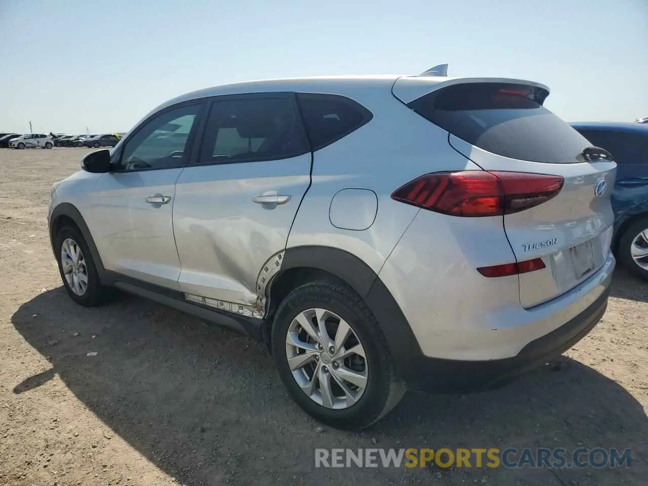 2 fotografías del automóvil dañado KM8J23A48KU898873 HYUNDAI TUCSON 2019
