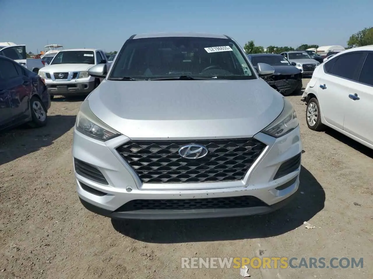 5 fotografías del automóvil dañado KM8J23A48KU898873 HYUNDAI TUCSON 2019