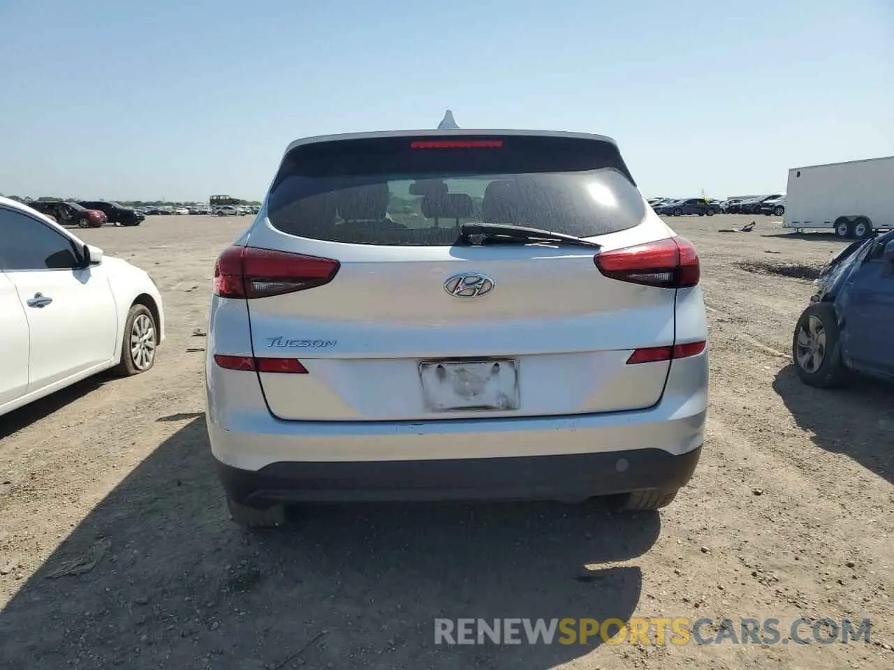 6 fotografías del automóvil dañado KM8J23A48KU898873 HYUNDAI TUCSON 2019