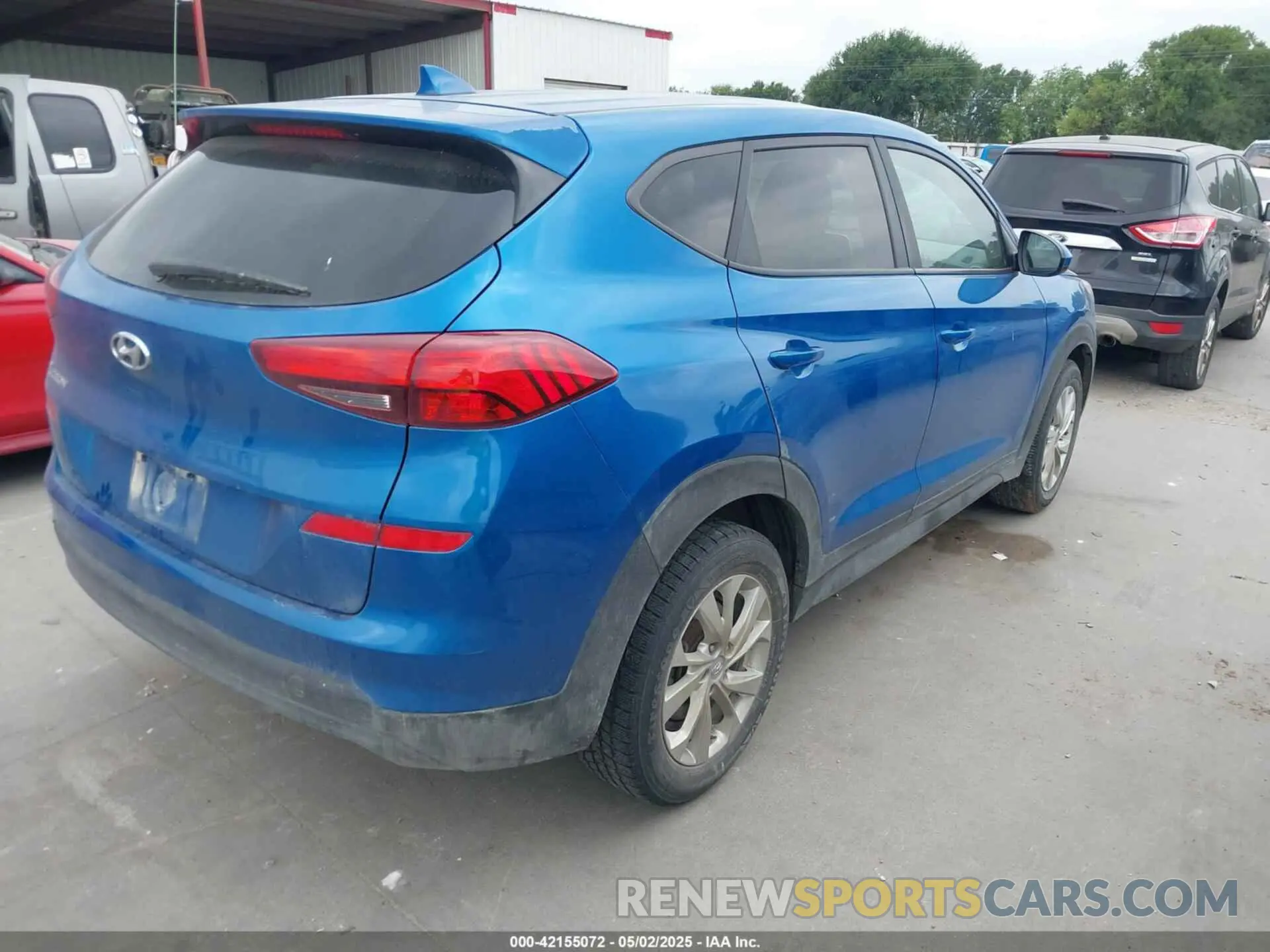 4 fotografías del automóvil dañado KM8J23A48KU946761 HYUNDAI TUCSON 2019