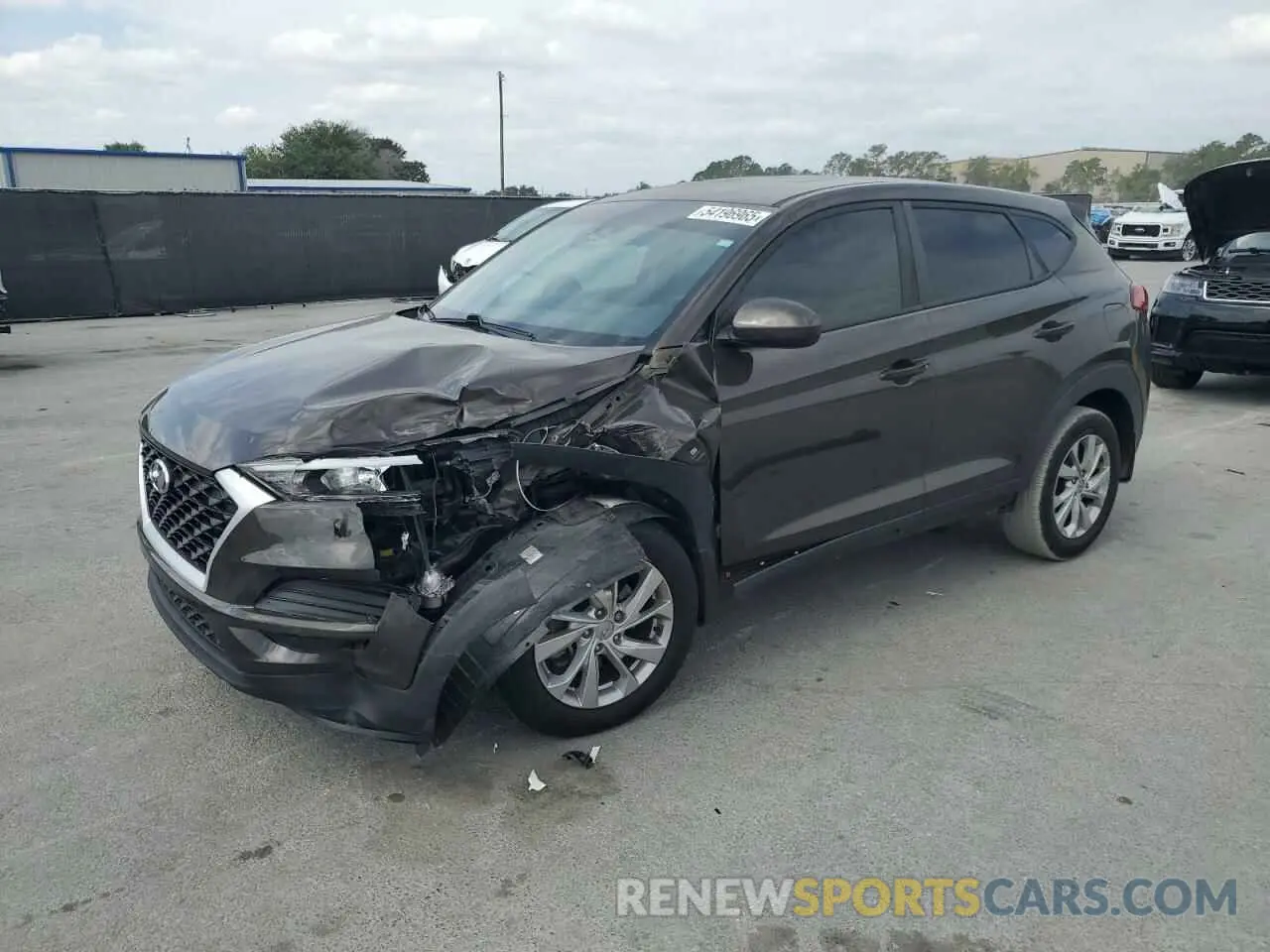 1 fotografías del automóvil dañado KM8J23A49KU008364 HYUNDAI TUCSON 2019