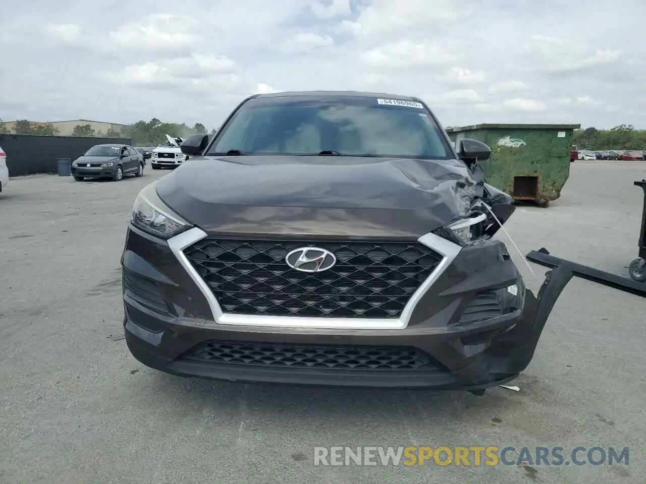 5 fotografías del automóvil dañado KM8J23A49KU008364 HYUNDAI TUCSON 2019